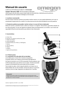 Manual de uso Omegon Monoview Microscopio