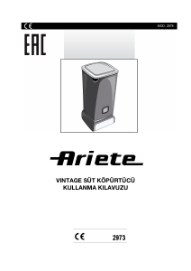 Kullanım kılavuzu Ariete 2973 Süt köpürtücü