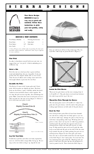 Handleiding Sierra Designs Bedouin 8 Tent