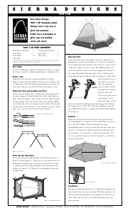 Handleiding Sierra Designs Clip 3 CD Tent