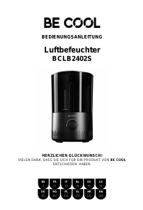 Manuale Be Cool BCLB2402S Umidificatore