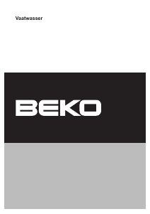 Handleiding BEKO DIN 1421 Vaatwasser