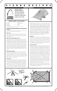 Manual Sierra Designs Hercules Assault V.2 Tent