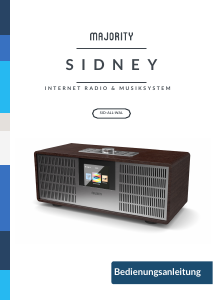 Bedienungsanleitung Majority SID-ALL-WAL Sidney Radio