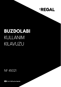 Kullanım kılavuzu Regal NF 45021 Donduruculu buzdolabı