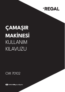 Kullanım kılavuzu Regal CMI 70102 Çamaşır makinesi