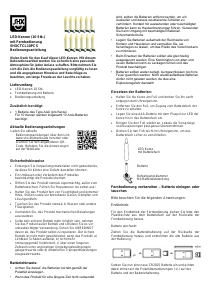 Handleiding SHX SHXCTCL10PCS LED kaars