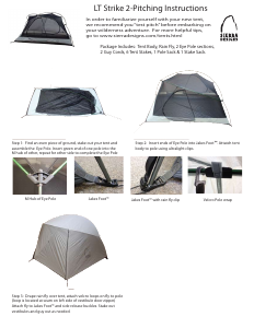 Handleiding Sierra Designs LT Strike 2 Tent