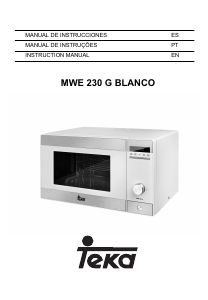 Manual Teka MWE 230 G SS Micro-onda