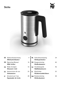 Brugsanvisning WMF Stelio Mælkeskummer