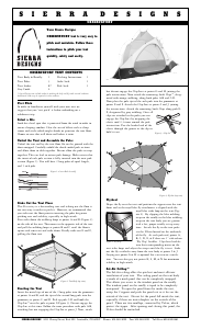 Handleiding Sierra Designs Observatory Tent