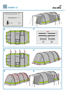 Manuale Skandika Kambo 12 Tenda