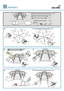 Manual Skandika Korsika 9 Tent