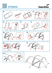 Manual Skandika Oteren Tent