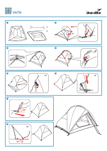 Manual Skandika Vatn Tenda