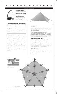 Handleiding Sierra Designs Origami 2 Ultralight Tent