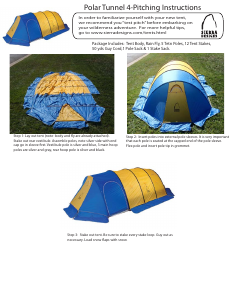 Handleiding Sierra Designs Polar 4 Tent