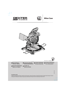 Mode d’emploi Dexter J1G-ZP1A-210D Scie à onglet