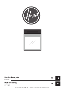 Handleiding Hoover HOC3807W WIFI Oven