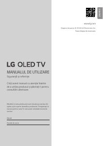 Manual LG OLED83G42LW Televizor OLED