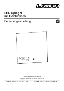 Bedienungsanleitung Lamar LSH320 Spiegel