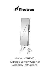 Manual de uso Nicetree NT-HF005 Espejo
