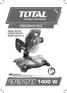 Manuál Total TS42142101-4 Pokosová pila