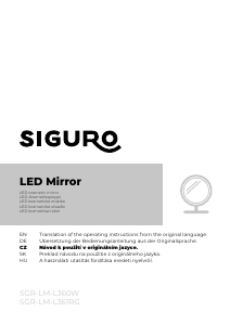 Handleiding Siguro LM-L361RG Spiegel