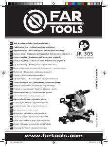 Manuál Far Tools JR 305 Pokosová pila