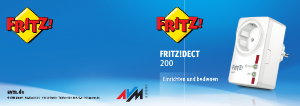 Bedienungsanleitung Fritz! Fritz!DECT 200 Intelligente Steckdose