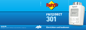 Bedienungsanleitung Fritz! Fritz!DECT 301 Thermostat