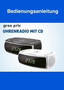 Bedienungsanleitung Gran Prix CDCR 720 Uhrenradio