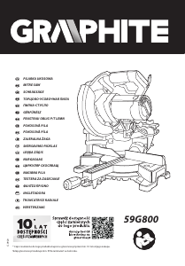 Handleiding Graphite 59G800 Verstekzaag