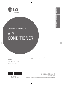 Manual LG ARNU07GTRA4 Air Conditioner