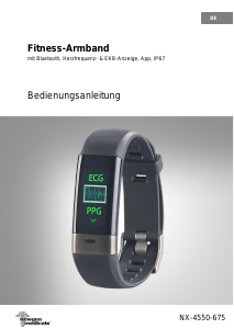 Bedienungsanleitung Newgen Medicals NX-4550-675 Aktivitätstracker