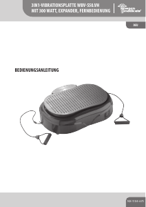 Bedienungsanleitung Newgen Medicals NX-1104-675 WBV-550.VH Vibrationsplatte