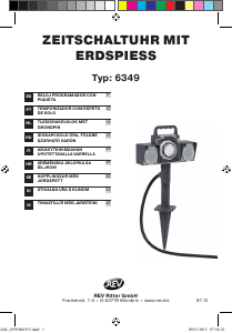 Bedienungsanleitung REV 6349 Zeitschaltuhr