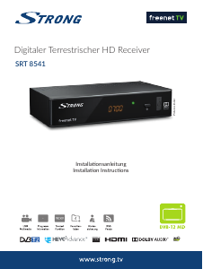 Bedienungsanleitung Strong SRT 8541 Digital-receiver