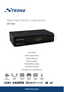 Bedienungsanleitung Strong SRT 30001 Digital-receiver