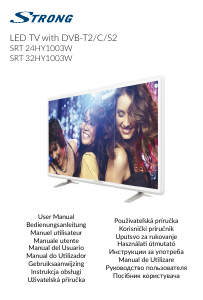 Bedienungsanleitung Strong SRT 24HY1003W LED fernseher