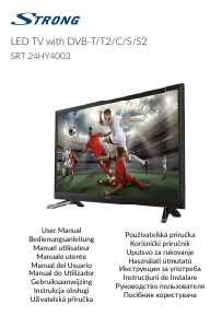 Bedienungsanleitung Strong SRT 24HY4003 LED fernseher