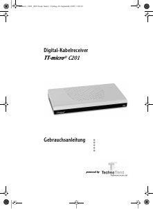 Bedienungsanleitung TT-micro C201 Digital-receiver