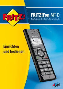Bedienungsanleitung Fritz! Fritz!Fon MT-D Schnurlose telefon