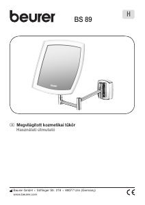 Használati útmutató Beurer BS 89 Tükör