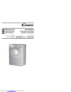 Manual Candy GO 714 H TXT-07S Washing Machine