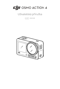 Manuál DJI Osmo Action 4 Akční kamera