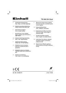 Bruksanvisning Einhell TE-SM 254 Dual Kapsåg