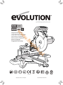 Instrukcja Evolution R255 SMS Piła ukośna