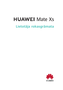 Rokasgrāmata Huawei Mate Xs Mobilais tālrunis