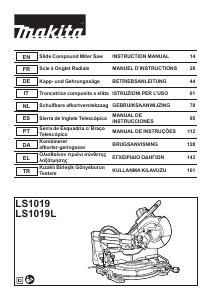 Manual Makita LS1019 Mitre Saw